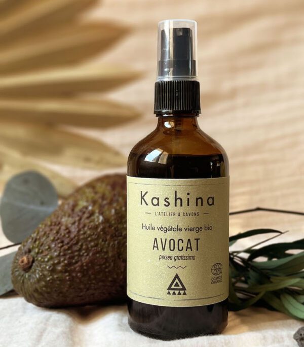 Huile avocat bio nourrissante pour peau et cheveux